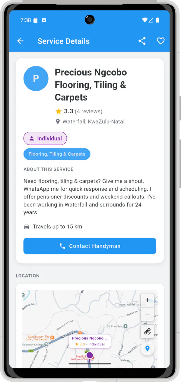 For Individual Handymen - Your Digital Storefront